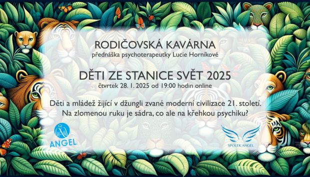 Rodičovská kavárna na téma Děti ze stanice Svět 2025