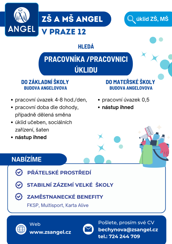 PRACOVNÍK/PRACOVNICE ÚKLIDU