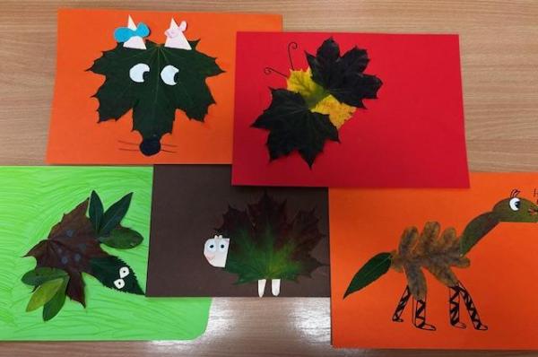 Vyrábění v ŠD 2.D