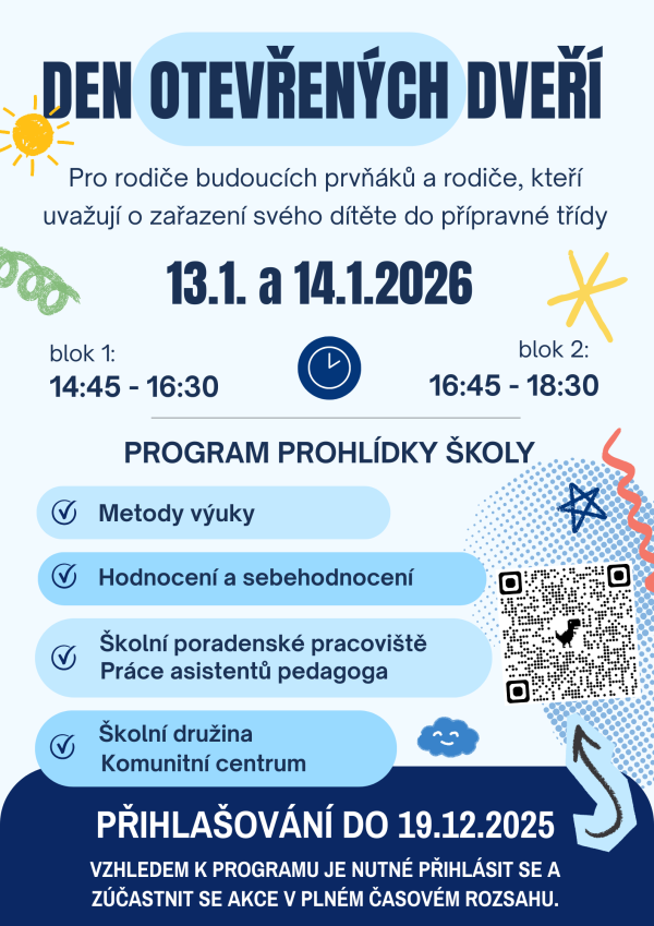 Den otevřených dveří v ZŠ ANGEL