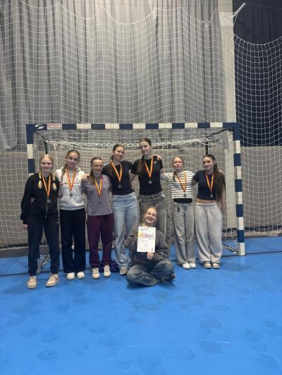 Házená - finále Prahy (mladší žákyně)