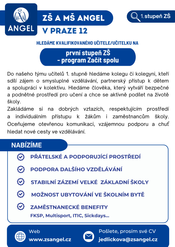 PRVNÍ STUPEŇ - PROGRAM ZAČÍT SPOLU