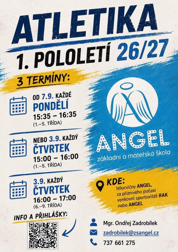 Atletika 1. pololeti 26/27